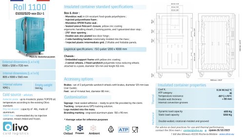 TECHNICAL SHEET-ROLL1100
