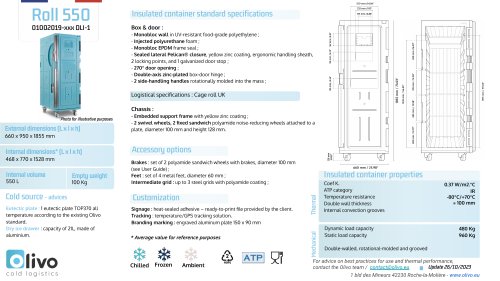 TECHNICAL SHEET-ROLL550