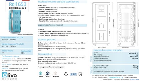 TECHNICAL SHEET-ROLL650