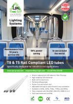 LPA RAIL COMPLIANT LED TUBE FLYER