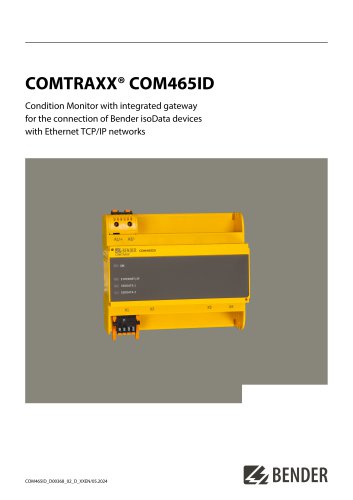 COMTRAXX&reg; COM465ID