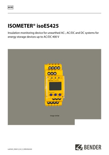 ISOMETER&reg; isoES425