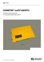 ISOMETER® isoPV1685RTU