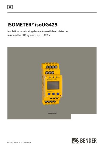ISOMETER&reg; isoUG425