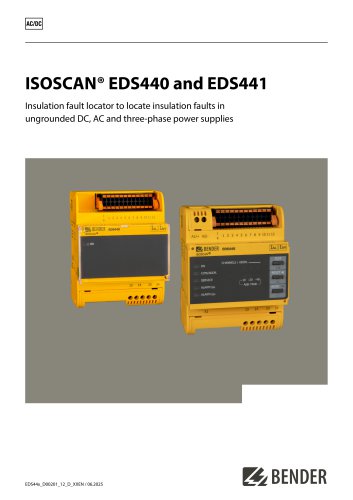 ISOSCAN&reg; EDS440/EDS441