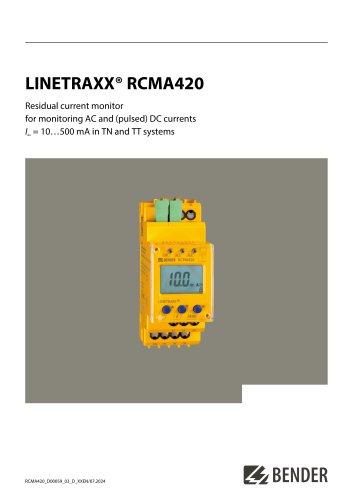 LINETRAXX&reg; RCMA420