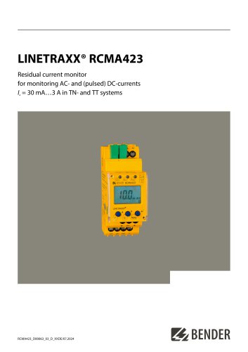 LINETRAXX&reg; RCMA423