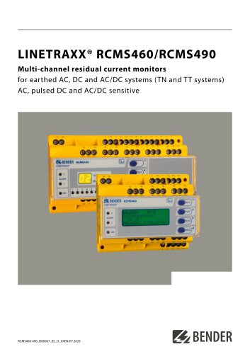 LINETRAXX® RCMS460/RCMS490