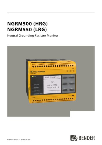 NGRM500 (HRG)/NGRM550 (LRG)