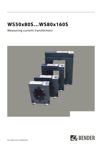 WS50x80S&hellip;WS80x160S