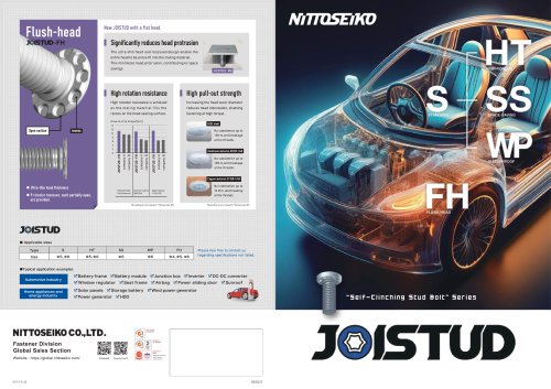 Self-Clinching Stud Bolt「JOISTUD」