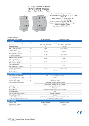 FLP25-DC75 Series