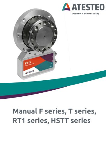 Manual HSTTeS series