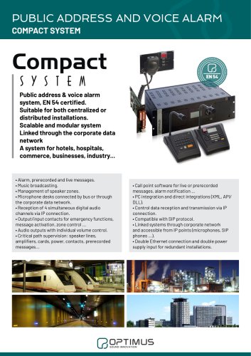 PUBLIC ADDRESS AND VOICE ALARM