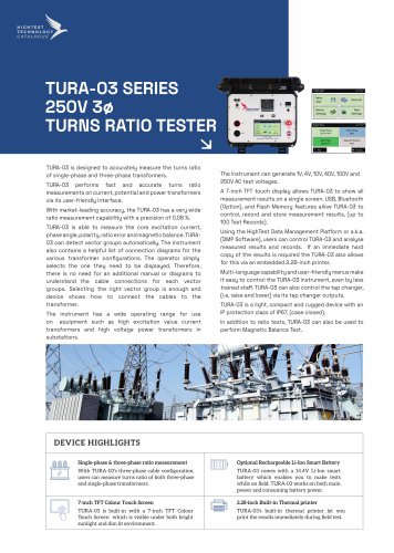TURA-03 SERIES