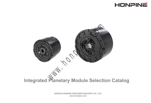 PA Series Planetary Joint Modules