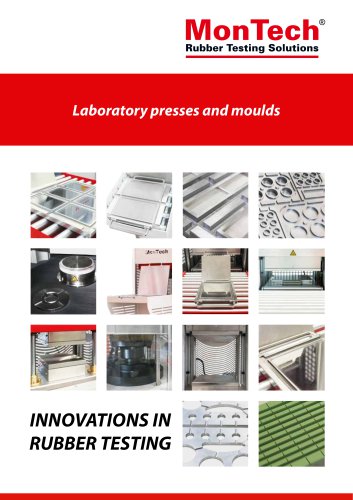 Laboratory presses and moulds