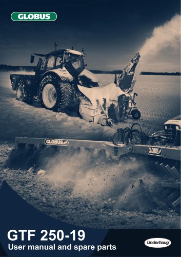 GTF 250 Globus snow blower
