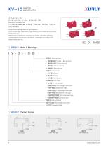 XURUI Lever Micro-switch XV-15 series (15A)