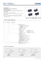 XURUI Lever Micro-switch XV-15 series（16A）