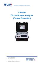 UHV-406 Circuit Breaker Tester (Double Grounded)-Catalog