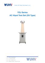 YDJ Series AC Hipot Test Set (Oil Type) -Catalog