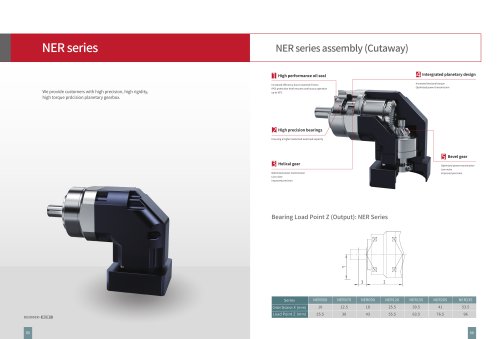 planetary gearbox NER series