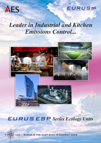AES - EURUS Kitchen Emissions Control Ecology Units Brochure