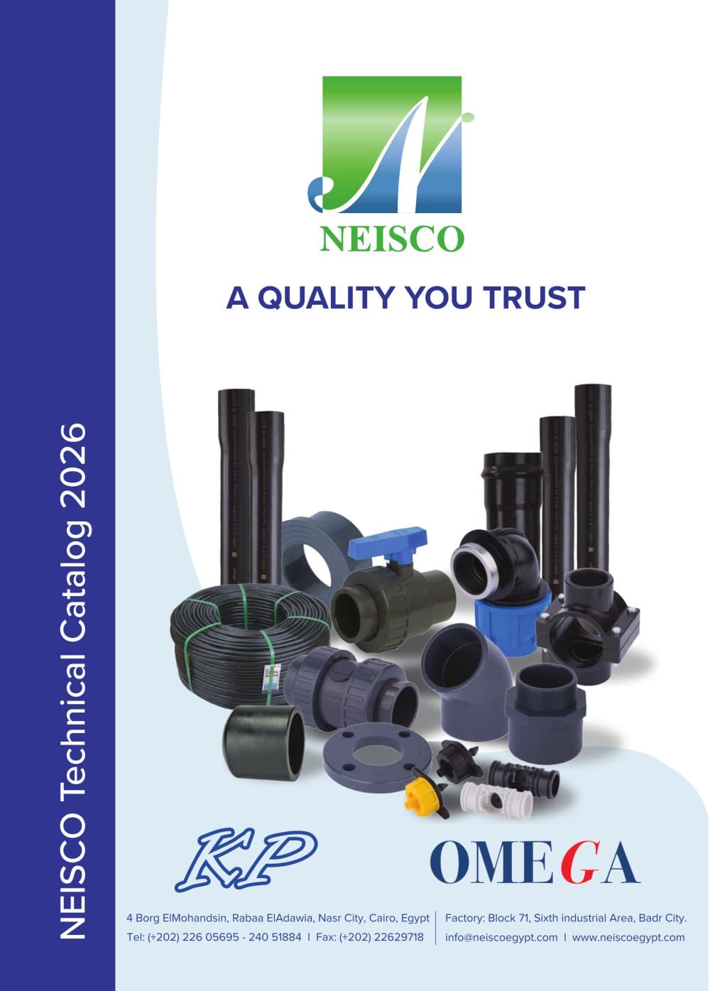 Fittings catalog 2026-OMEGA brand  - NEISCO FOR MODERN WATER SYSTEMS PRODUCTION