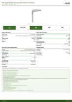 50W LED streetlight with adjustable bracket for mounting