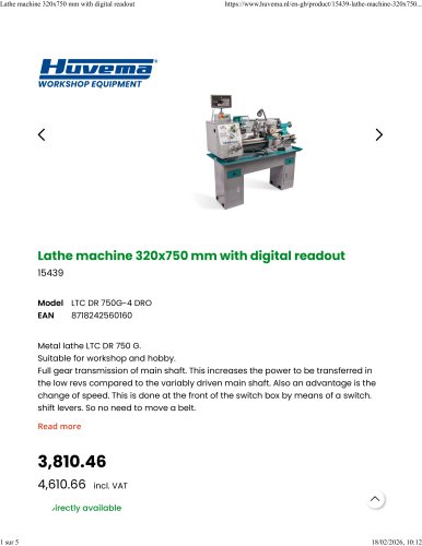 LTC DR 750G-4 DRO