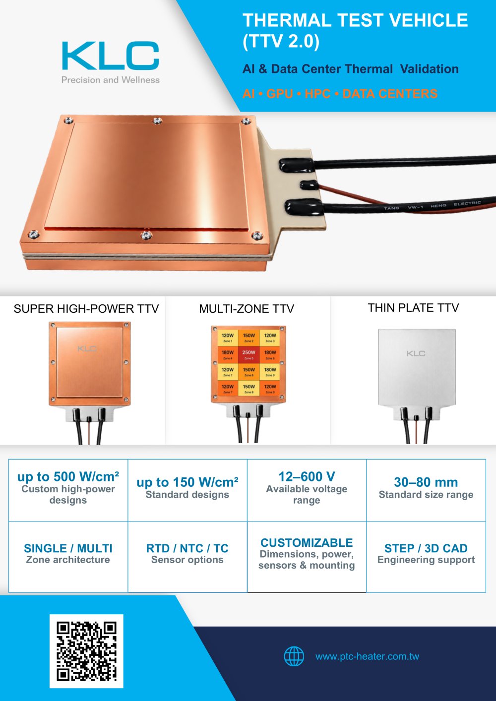 Thermal Test Vehicle -TTV 2.0  - Taiwan King Lung Chin PTC Co., Ltd.
