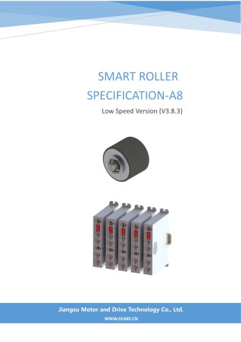 Smart Roller Spec for Low Speed Application-V3.83