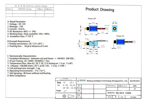 WL1035 Push Pull Latching Solenoid Guide