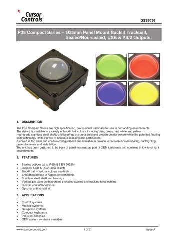 P38 Compact Backlit
