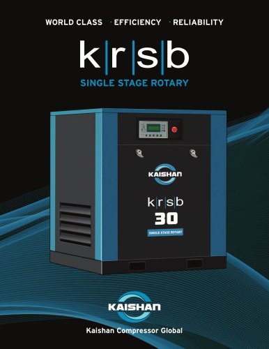 KAISHAN SCREW COMPRESSOR KRSB Series