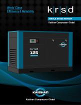 KAISHAN Screw Compressor KRSD Series