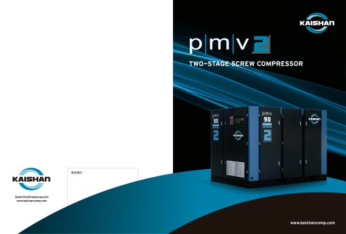 KAISHAN SCREW COMPRESSOR PMV2 Series