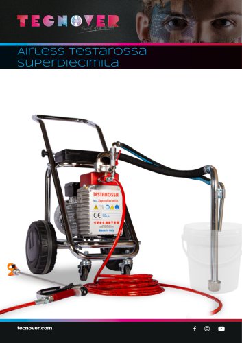 TECNOVER Testarossa Superdiecimila Airless Paint Sprayer
