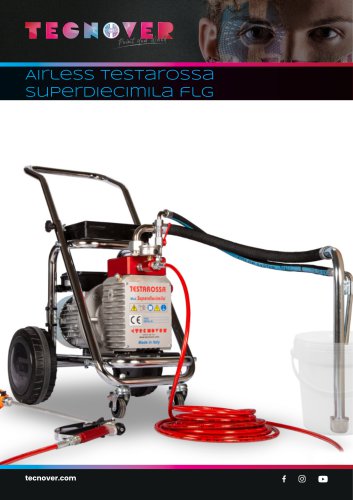 TECNOVER Testarossa Superdiecimila Flanged Airless Paint Sprayer