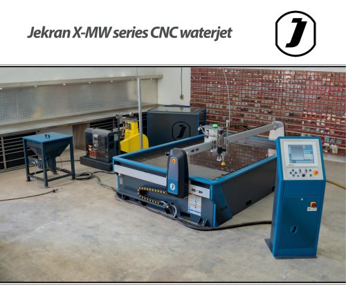 Jekran X-MW series CNC waterjet 