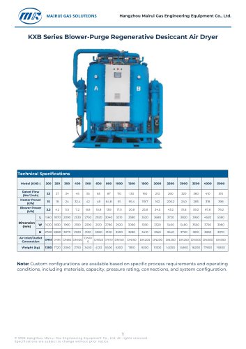 MR_KXB_Blower_Purge_Desiccant_Air_Dryer_Montserrat