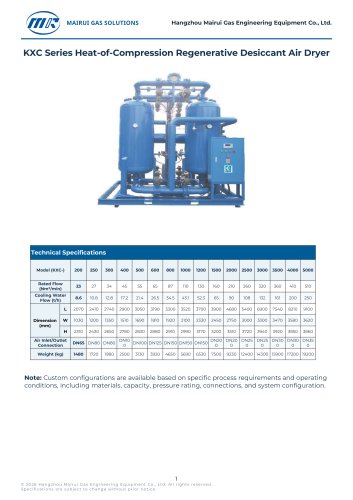 MR_KXC_Heat_of_Compression_Desiccant_Air_Dryer_Montserrat