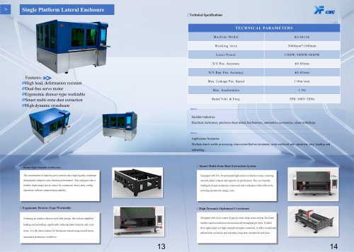 KAFE-Laser cutting machine-KC3015S