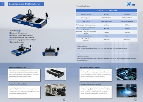 KAFE-Laser cutting machine-KCA series