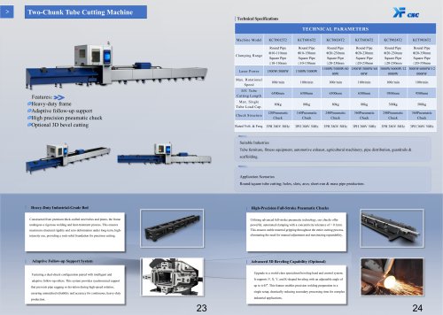 KAFE-Laser cutting machine-KCT series
