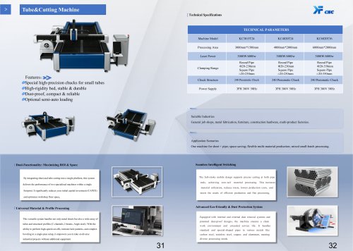 KAFE-Laser cutting machine-KCT series