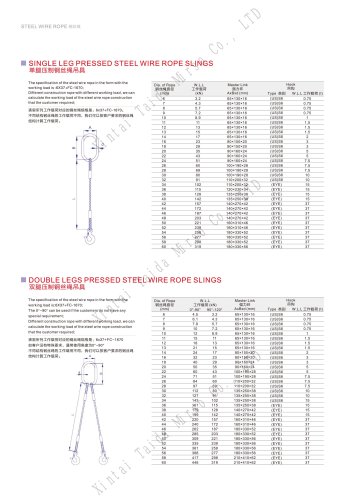 TDM-Wire Rope Slings