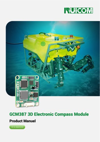 GCM387 3D Electronic Compass Module