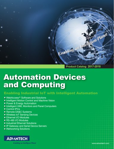 2017 -2018 Automation Devices and Computing